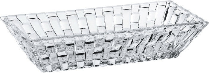Nachtmann 3x Schale, Glas, Serie: Bossa Nova, Rechteckig, 17x8,5x3,6cm (0097783-0)