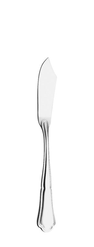 Hepp 12x Fischmesser, Serie: CHIPPENDALE, Länge: 204mm