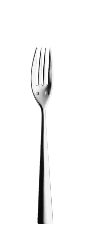 Hepp 12x Menügabel, Serie: ACCENT, Silber, Länge: 202mm