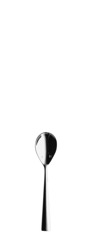 Hepp 12x Espresso-/Mokkalöffel, Serie: ACCENT, Silber, Länge: 110mm