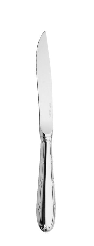 Hepp 12x Steakmesser (Versilbert, Hohlheft), Serie: KREUZBAND, Länge: 234mm
