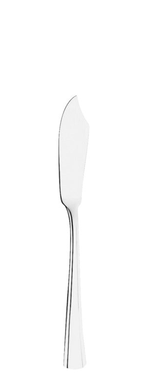 Hepp 12x Fischmesser (Versilbert), Serie: EXCLUSIV, Länge: 203mm