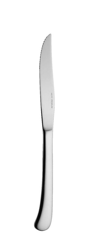 Hepp 12x Steakmesser (Monoblock), Serie: PREMIUM, Länge: 220mm