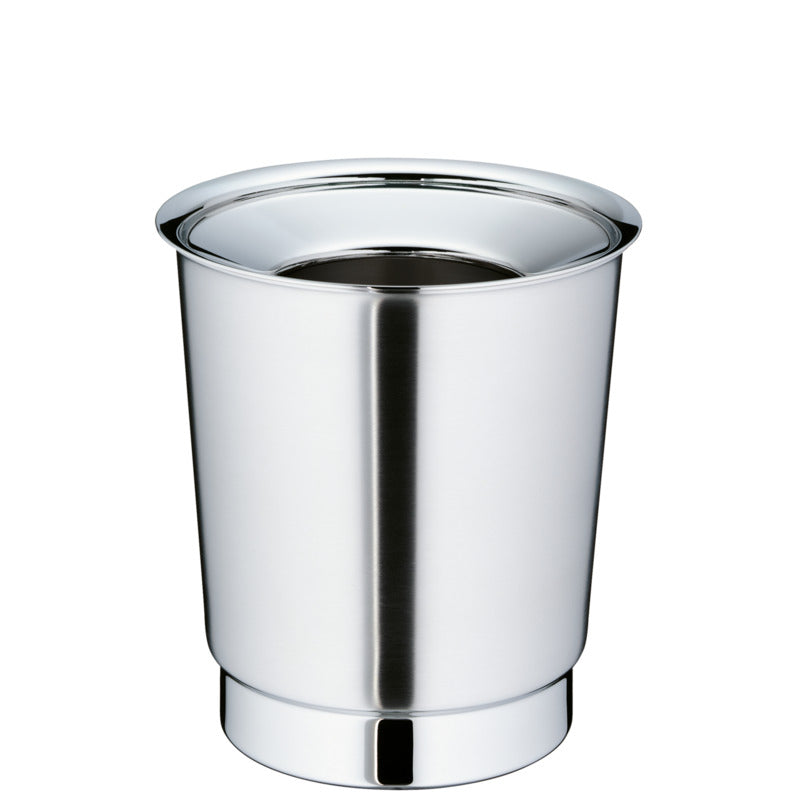 WMF Tischabfallbehälter, Edelstahl, Serie: PURE, Durchmesser: 14cm, Höhe: 15cm
