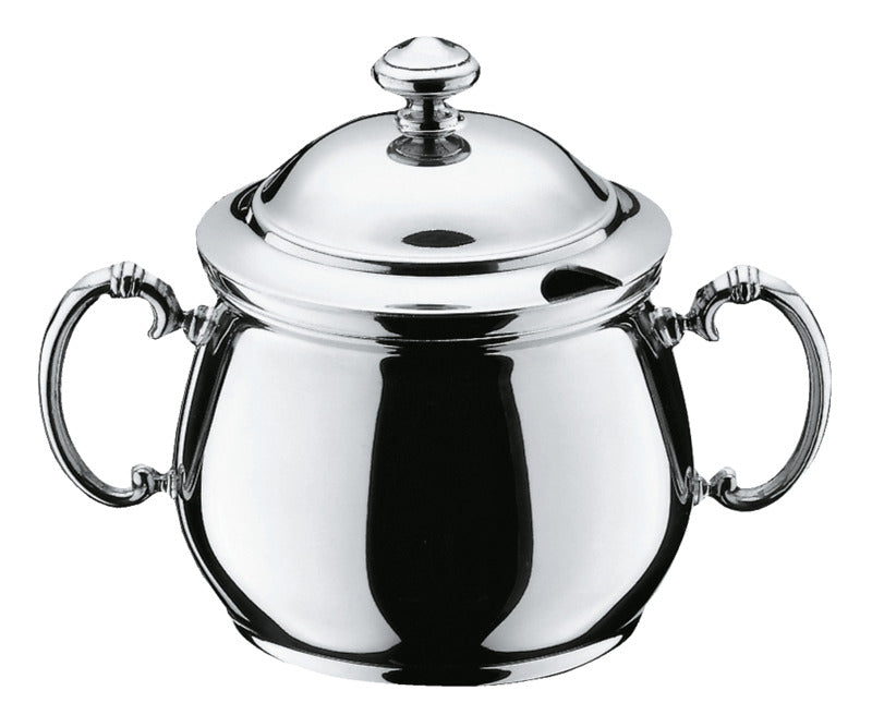 WMF Zuckerdose, Edelstahl, Serie: CLASSIC, Inhalt: 150ml, Höhe: 9,5cm