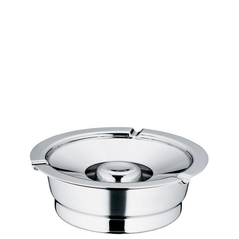 WMF Aschenbecher, Edelstahl, Serie: PURE, Durchmesser: 14cm, Höhe: 5cm