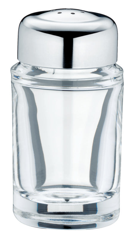 WMF Salzstreuer, Edelstahl und Glas, Serie: CLASSIC, Durchmesser: 4,5cm, Höhe: 12,3cm