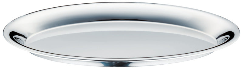WMF Tablett, Edelstahl, Oval, 29x22,5cm