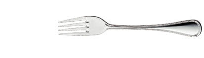 WMF 12x Vorspeisen-/Dessertgabel (Versilbert), Serie: CONTOUR, Länge: 18,5cm