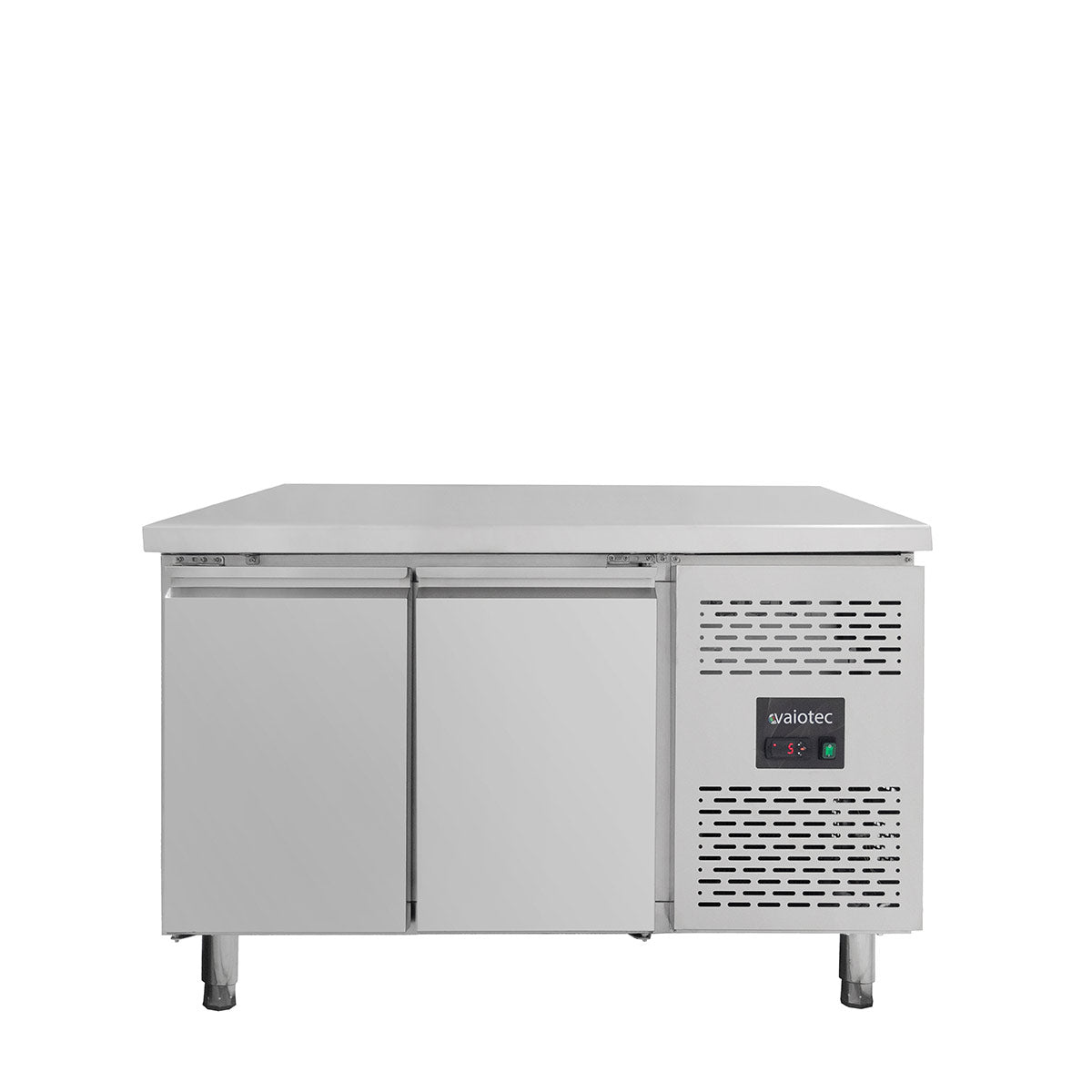 Vaiotec EASYLINE Kühltisch "700" (2-türig, Monoblock), Edelstahl, Silber, 0,31kW, 230V, 282L, 1360x700x850mm
