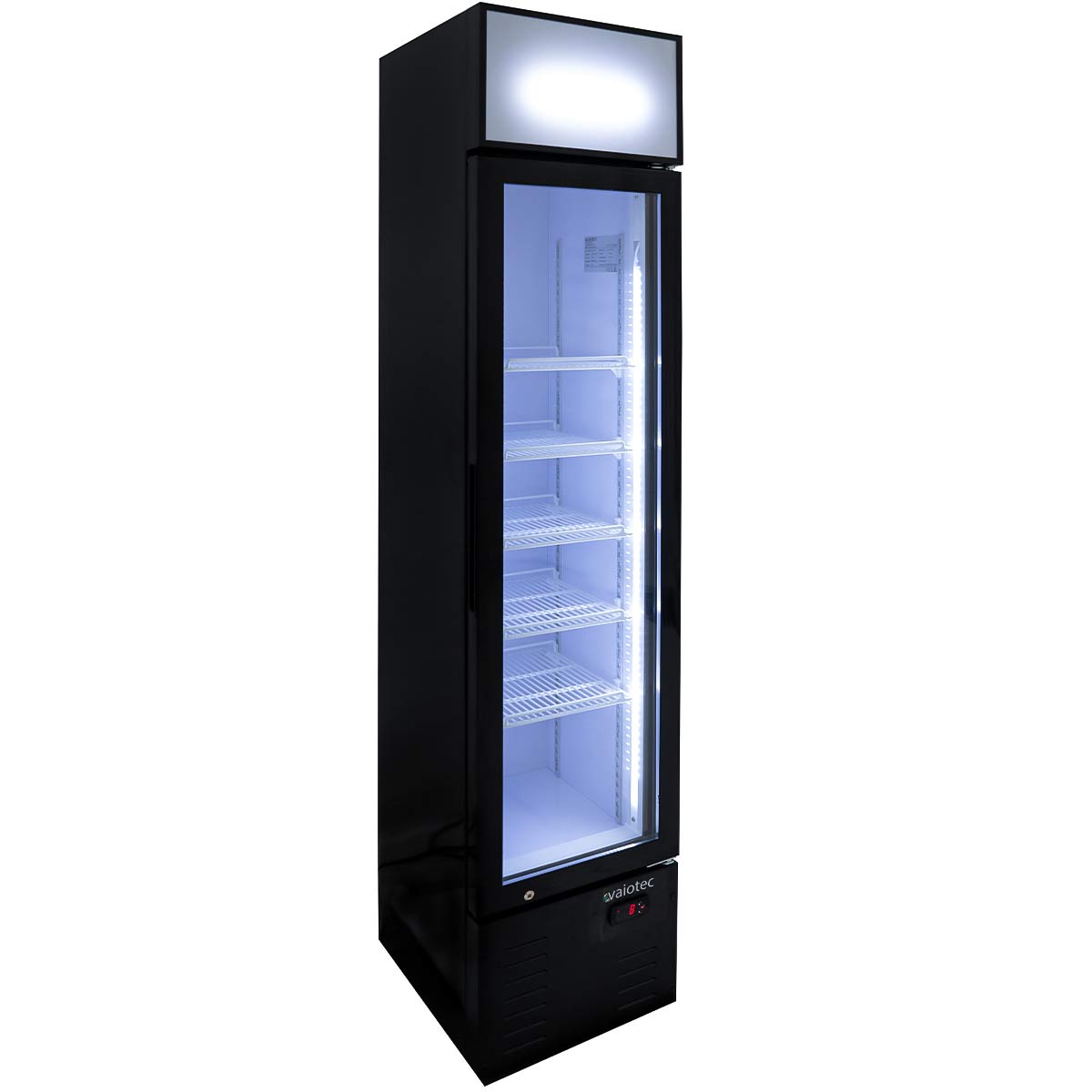Vaiotec TOPLINE Getränkekühlschrank 160 Slim, 162 Liter, 390x480x1888mm