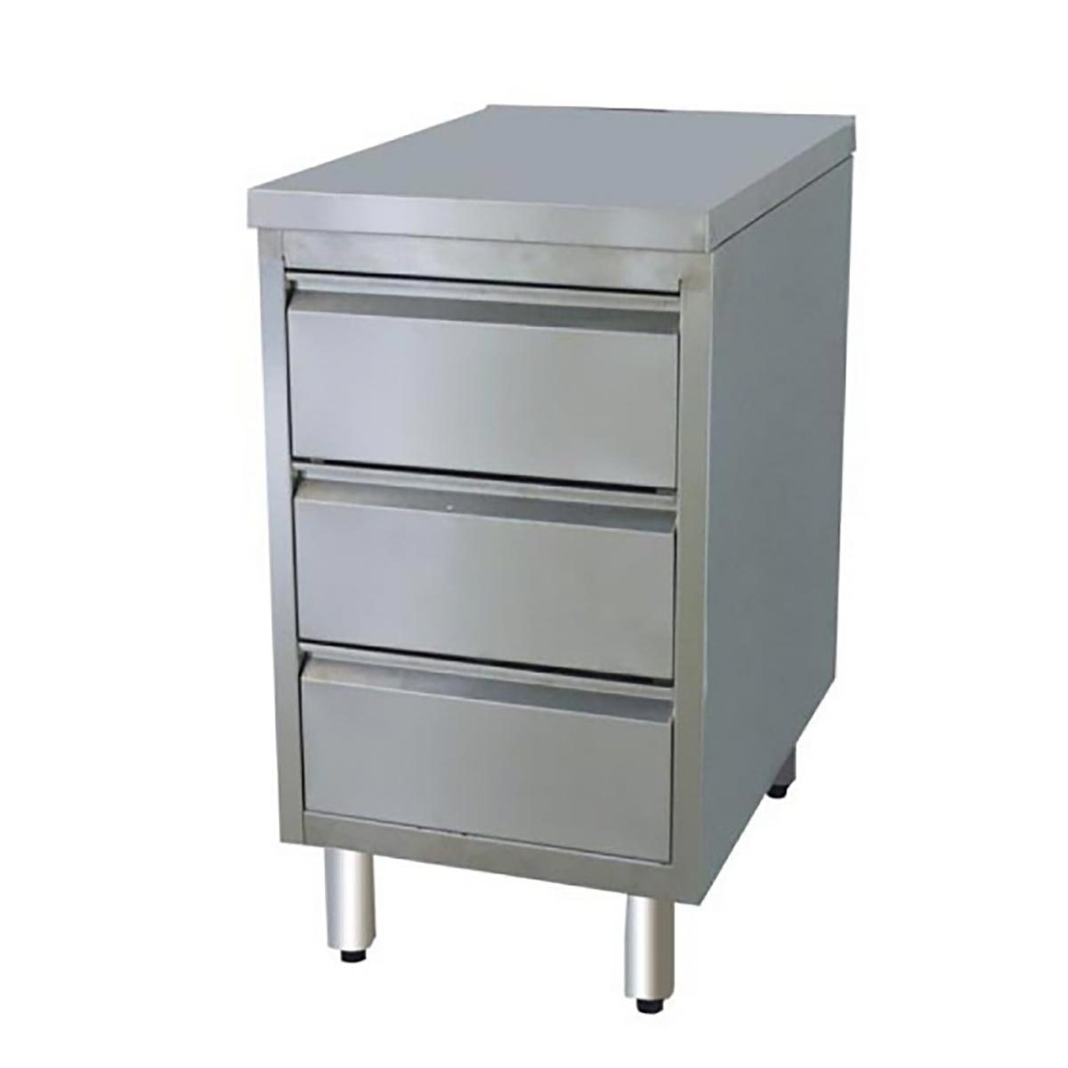 Vaiotec EASYLINE Schubladenschrank 600, 3 Schubladen, 400x600x850mm