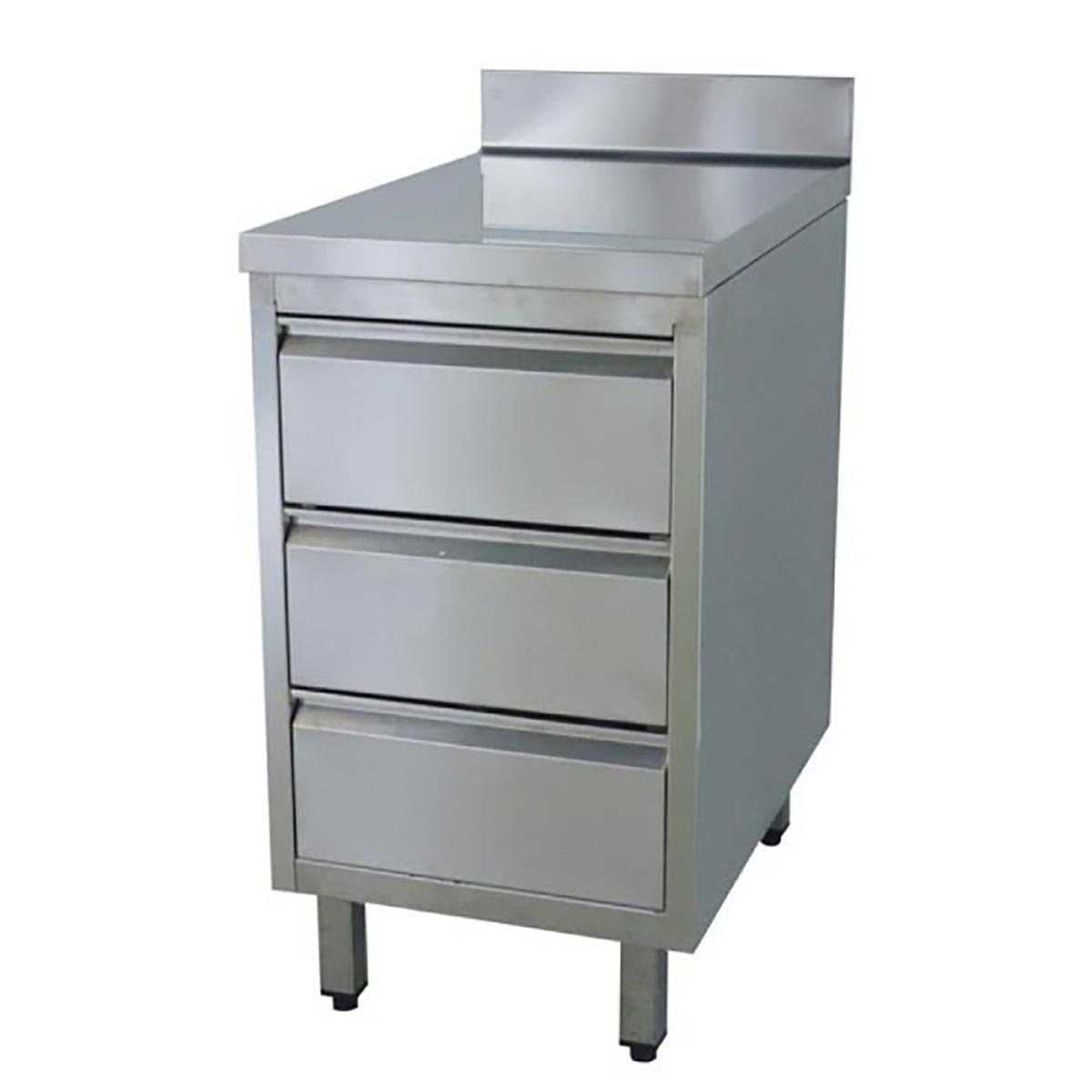 Vaiotec EASYLINE Schubladenschrank 600, inkl. Aufkantung, 3 Schubladen, 400x600x850mm