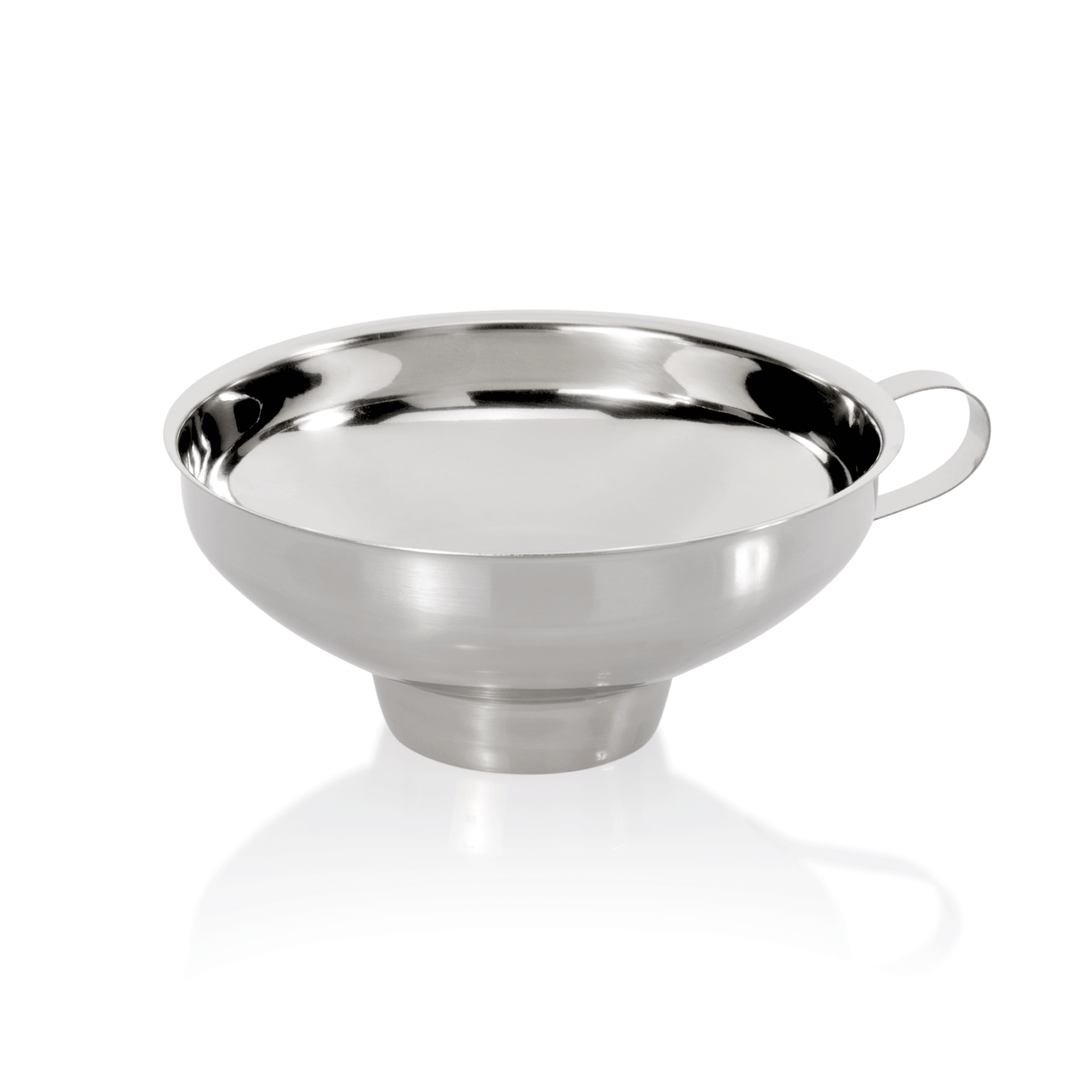 WAS Germany Trichter (Mit Seitengriff), Chromnickelstahl, Durchmesser: 14,5cm (1007141)