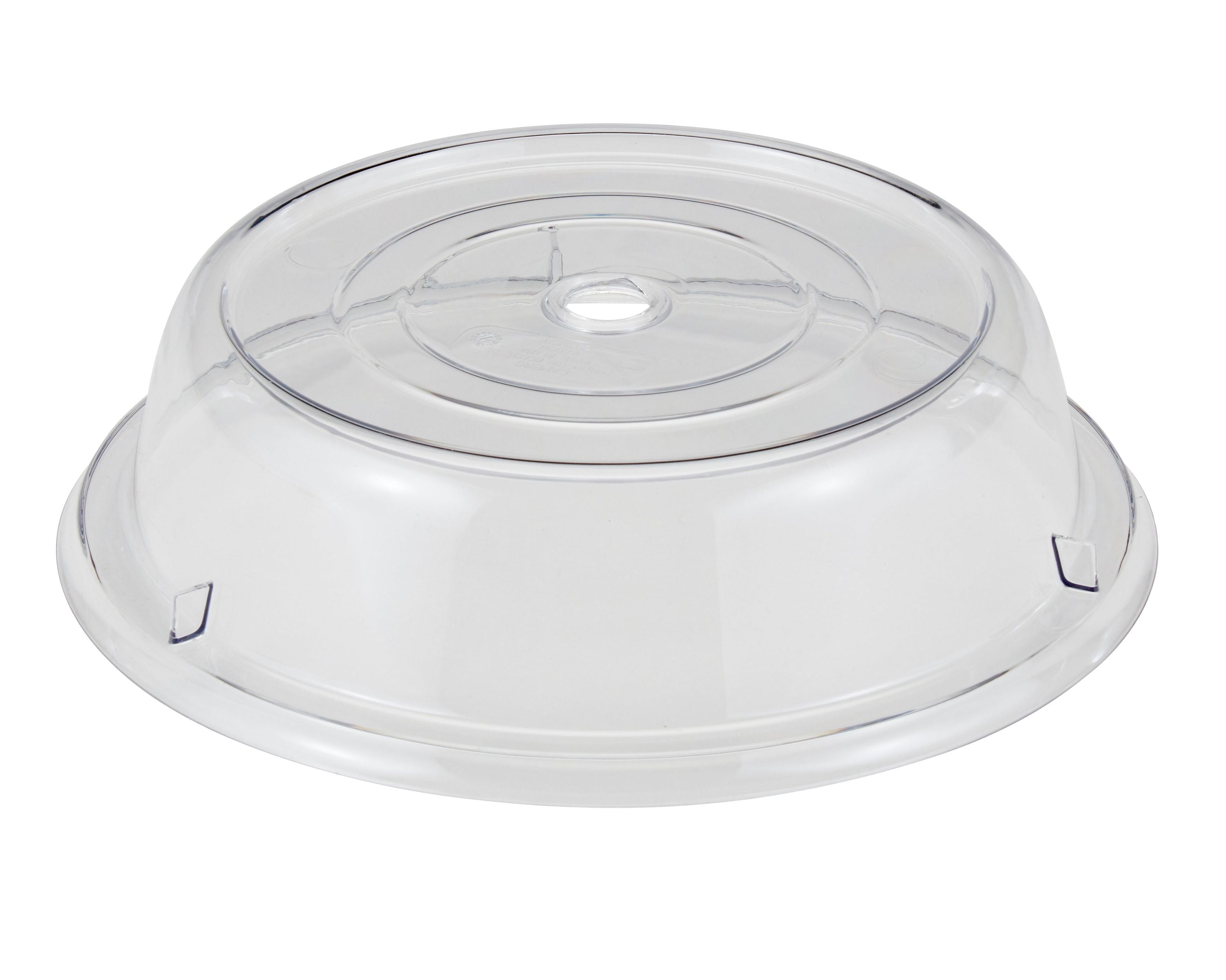 Cambro Camcovers® Tellerabdeckhaube aus Camwear® Polycarbonat, 27cm Durchmesser, durchsichtig , 12 Stück im Karton - 1007CW152