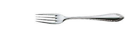 WMF 12x Vorspeisen-/Dessertgabel (Versilbert), Serie: FLAIR, Länge: 18,1cm