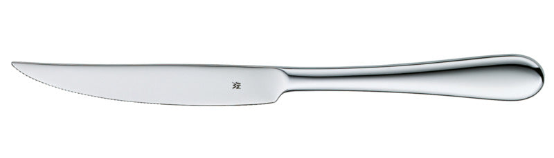 WMF 12x Steakmesser (Versilbert, Monoblock), Serie: SIGNUM, Länge: 23,9cm