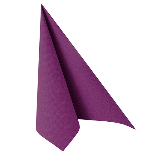 Papstar 160 Servietten "ROYAL Collection" 1/4-Falz 40 cm x 40 cm lila