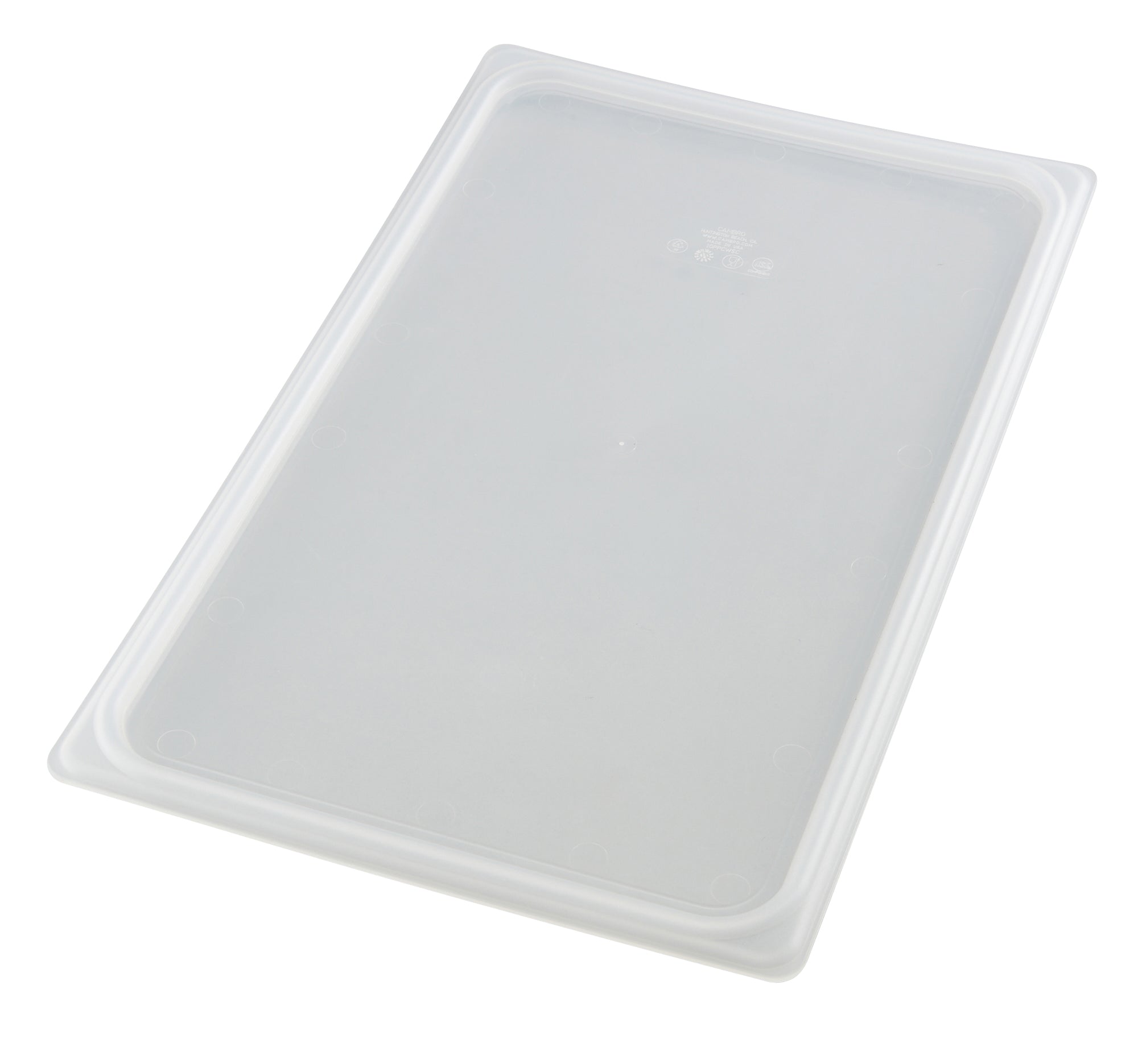 Cambro Lichtdurchlässiger, luftdichter Polypropylen Gastronorm Behälter Deckel GN1/1, 6 Stück im Karton - 10PPCWSC190