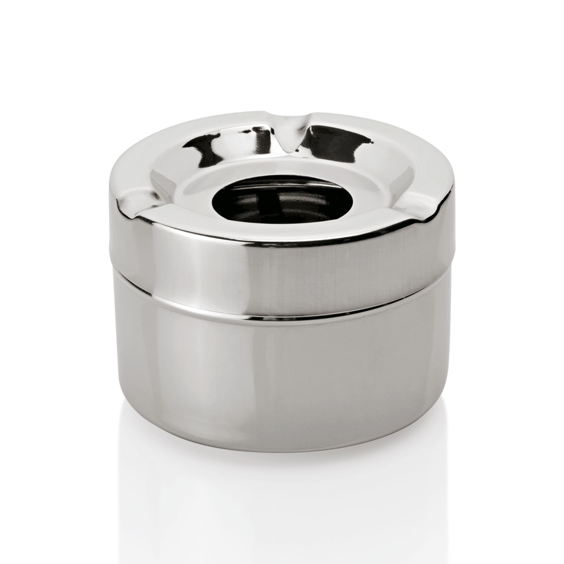 WAS Germany Windaschenbecher, Chromnickelstahl, Silber, Durchmesser:10cm (1113100)