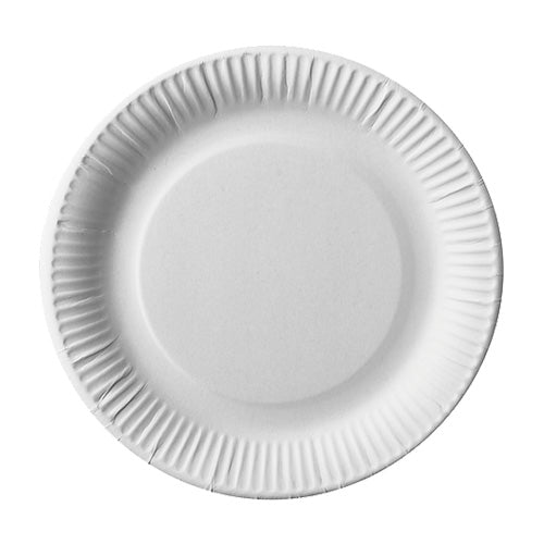 Papstar 600 Teller rund, Serie: Pure: Material: Pappe, Farbe: weiß, Durchmesser: 23cm