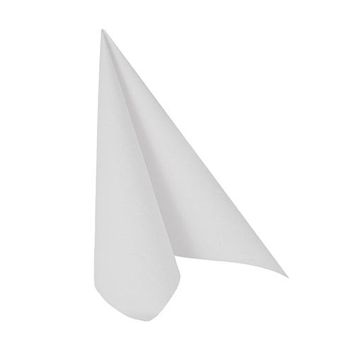 Papstar 280 Servietten "ROYAL Collection" 1/4-Falz 25 cm x 25 cm weiss