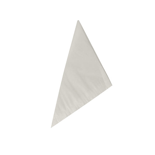 Papstar 1x 1000 Spitztüten, Pergament-Ersatz 17 cm x 17 cm x 24 cm weiss Füllinhalt 100 g, fettdicht