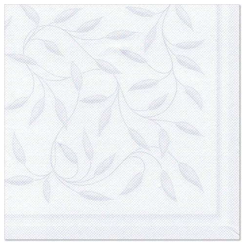 Papstar 250 Servietten "ROYAL Collection" 1/4-Falz 40 cm x 40 cm weiss "New Mediterran"