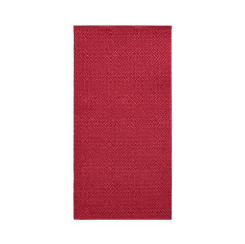Papstar 560 Servietten, 2-lagig 1/8-Falz 33 cm x 33 cm bordeaux