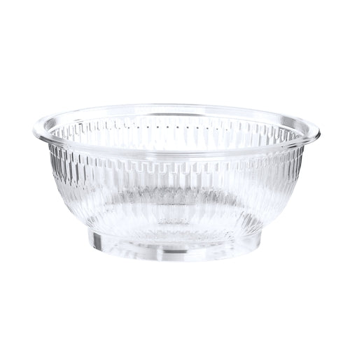 Papstar 6x 50 Salatschalen, R-PET rund 1 l Ø 18 cm · 7,5 cm glasklar