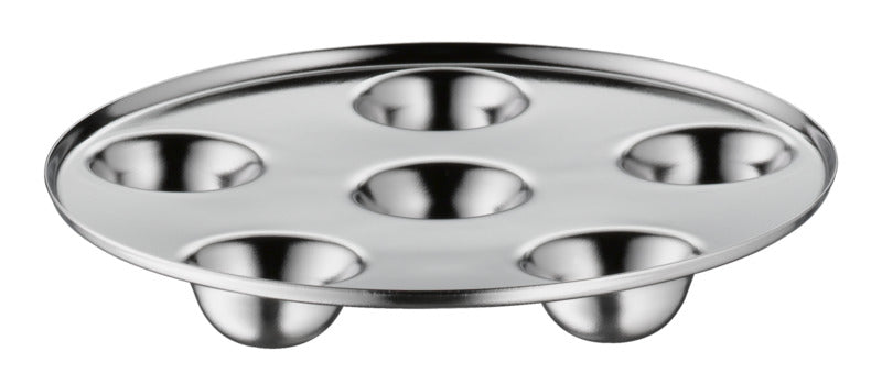 Hepp Schneckenpfanne (6 Köcher), Edelstahl, Durchmesser: 150mm