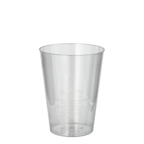 Papstar 20x 50 Trinkbecher, PS 0,2 l Ø 7,5 cm · 9,7 cm glasklar