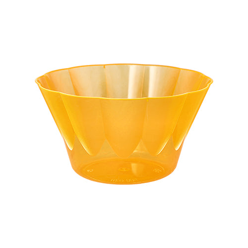 Papstar 200x Eis- und Dessertschalen, PS, Orange, Inhalt: 500ml, Durchmesser: 13cm, Höhe: 7,5cm
