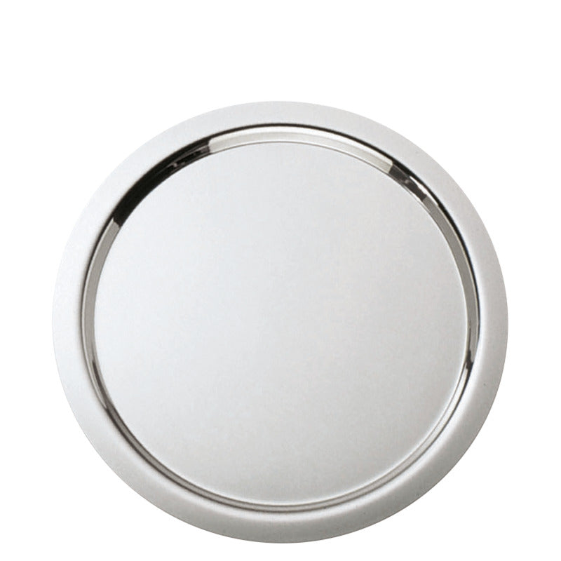 Hepp Ausstellplatte (ohne Griffe), Edelstahl, Rund, Durchmesser: 420mm