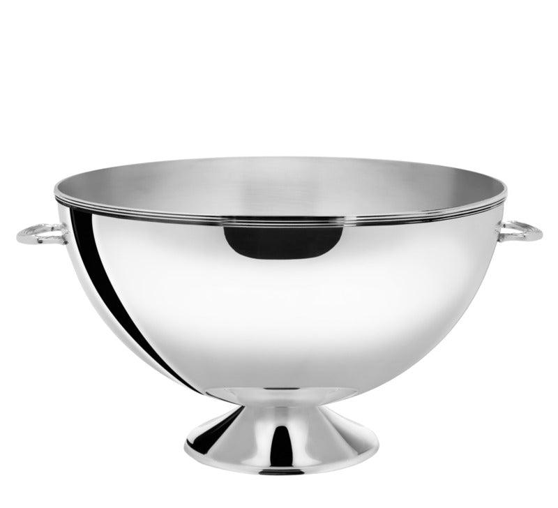 Hepp Champagnerschüssel (Ohne Einsatz, mit Griffen), Edelstahl, Serie: EXCELLENT, Silber, Inhalt: 36L, Durchmesser: 560mm, Höhe: 395mm
