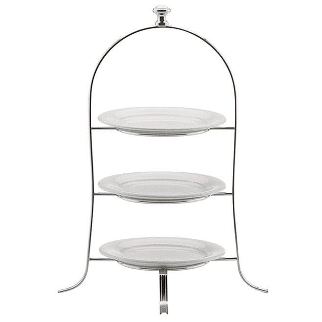 Hepp Universalständer, Edelstahl, Silber, Serie: EXCELLENT, Durchmesser für Teller: 21cm, Höhe: 44,7cm