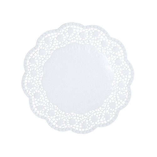Papstar 20x 100 Tortenspitzen rund Ø 18 cm weiss