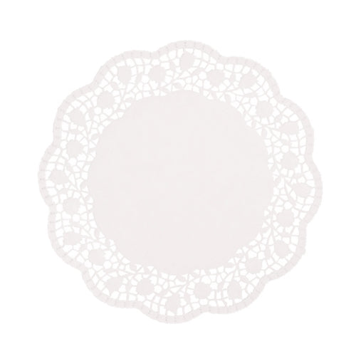 Papstar 20x 100 Tortenspitzen rund Ø 25 cm weiss