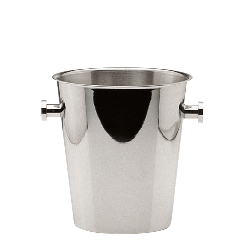Hepp Weinkühler (Für 2 Flaschen), Edelstahl, Serie: PROFILE, Silber, Durchmesser: 231mm, Höhe: 247mm
