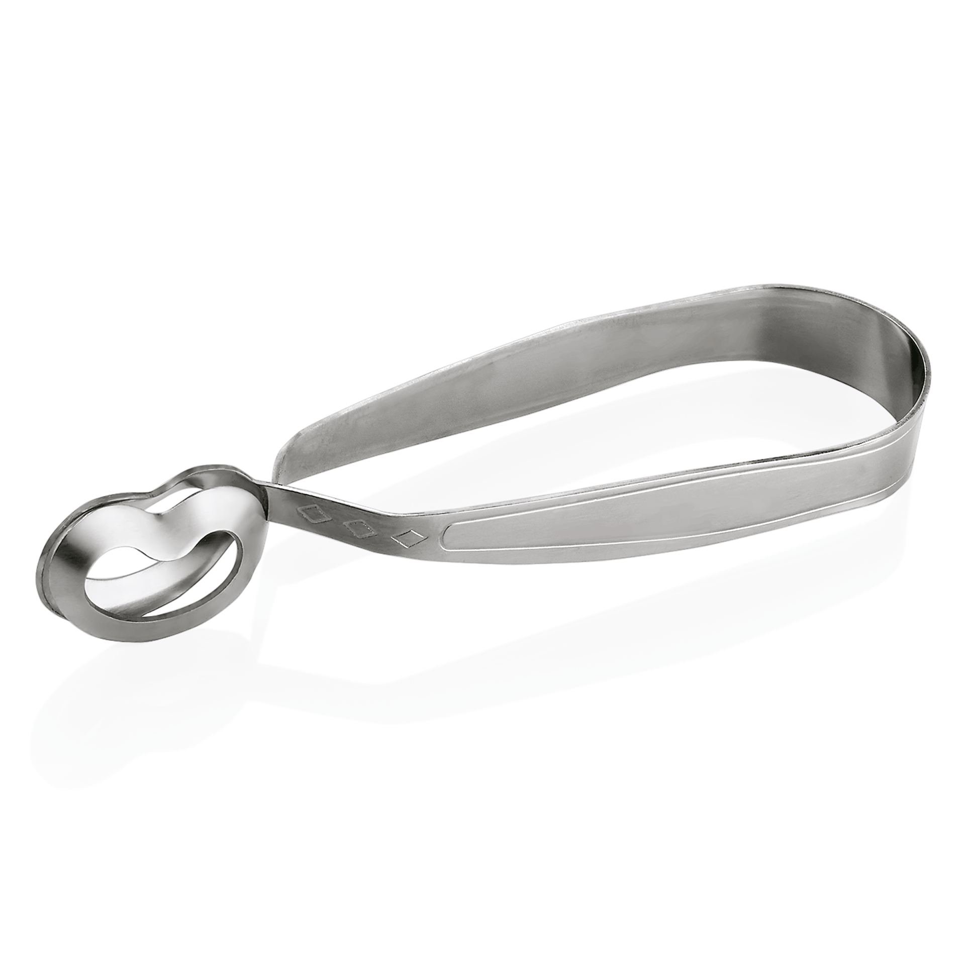 WAS Germany 6x Schneckenzange, Chromnickelstahl, Silber, Länge: 15,5cm (1446002)