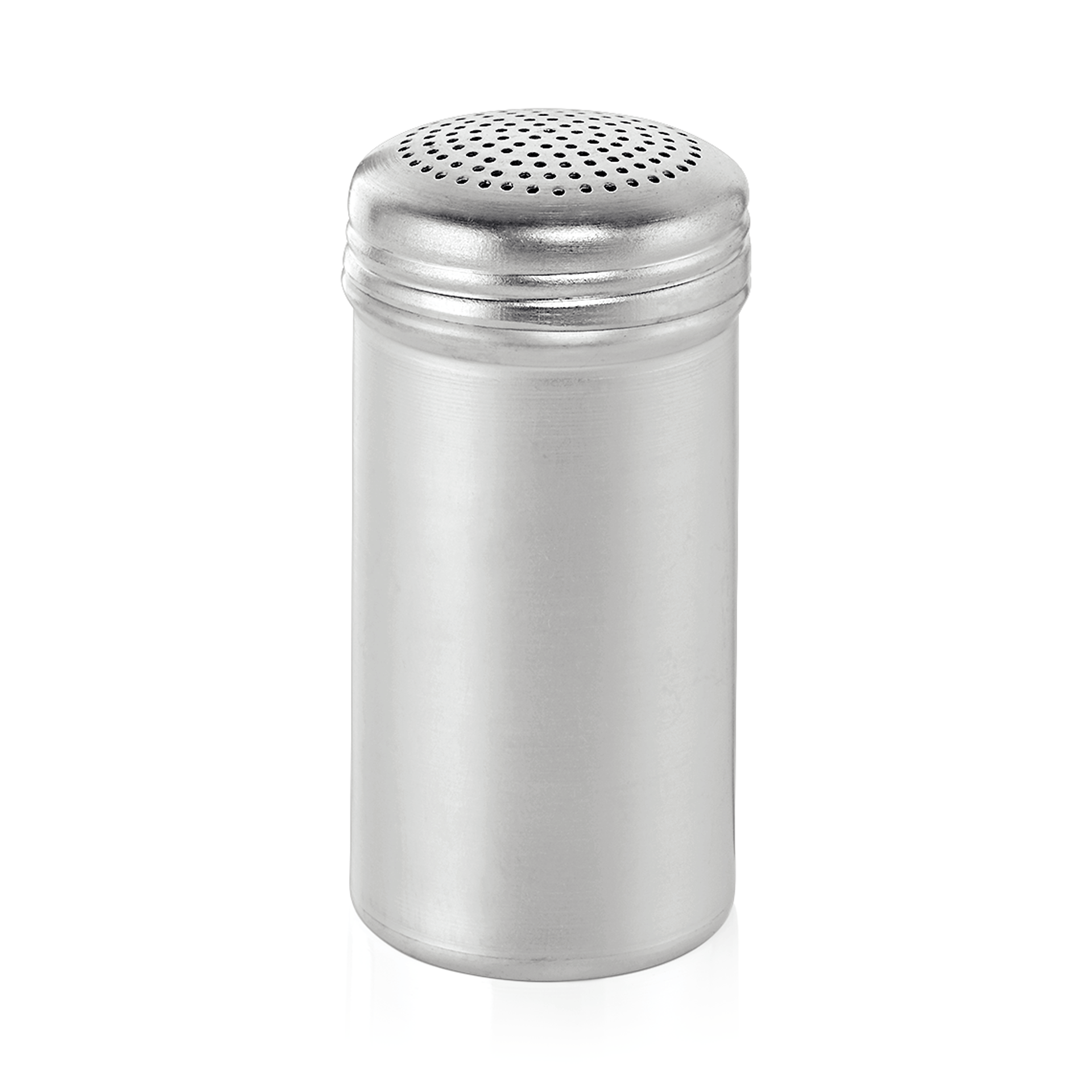 WAS Germany 6x Salzstreuer, Aluminium, Silber, Inhalt: 350ml, Durchmesser:6,5 cm, Höhe:13,5cm (1468001)