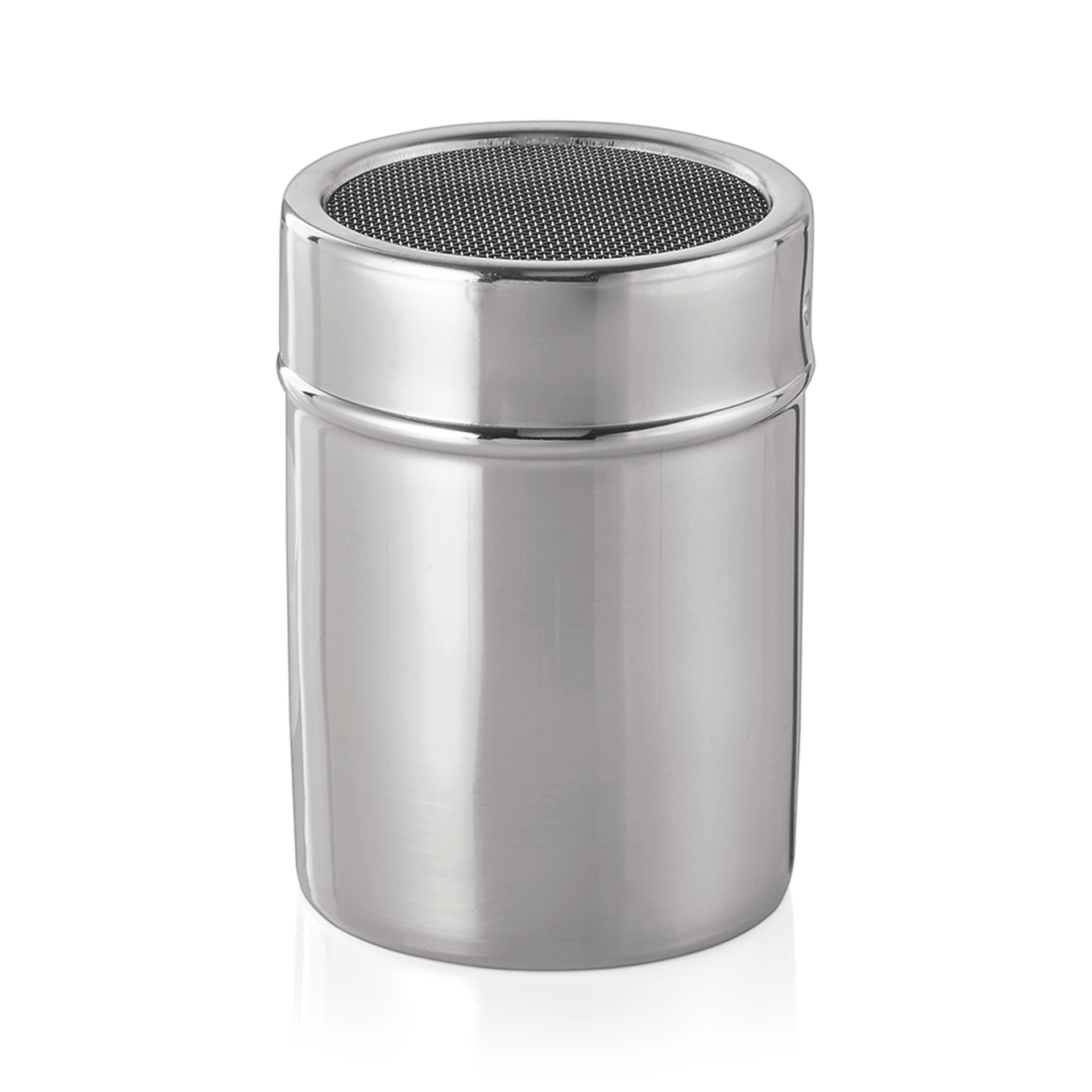 WAS Germany 6x Puderzuckerstreuer, Chromnickelstahl, Silber, Inhalt: 300 ml, Durchmesser: 7cm, Höhe: 10cm (1469004)
