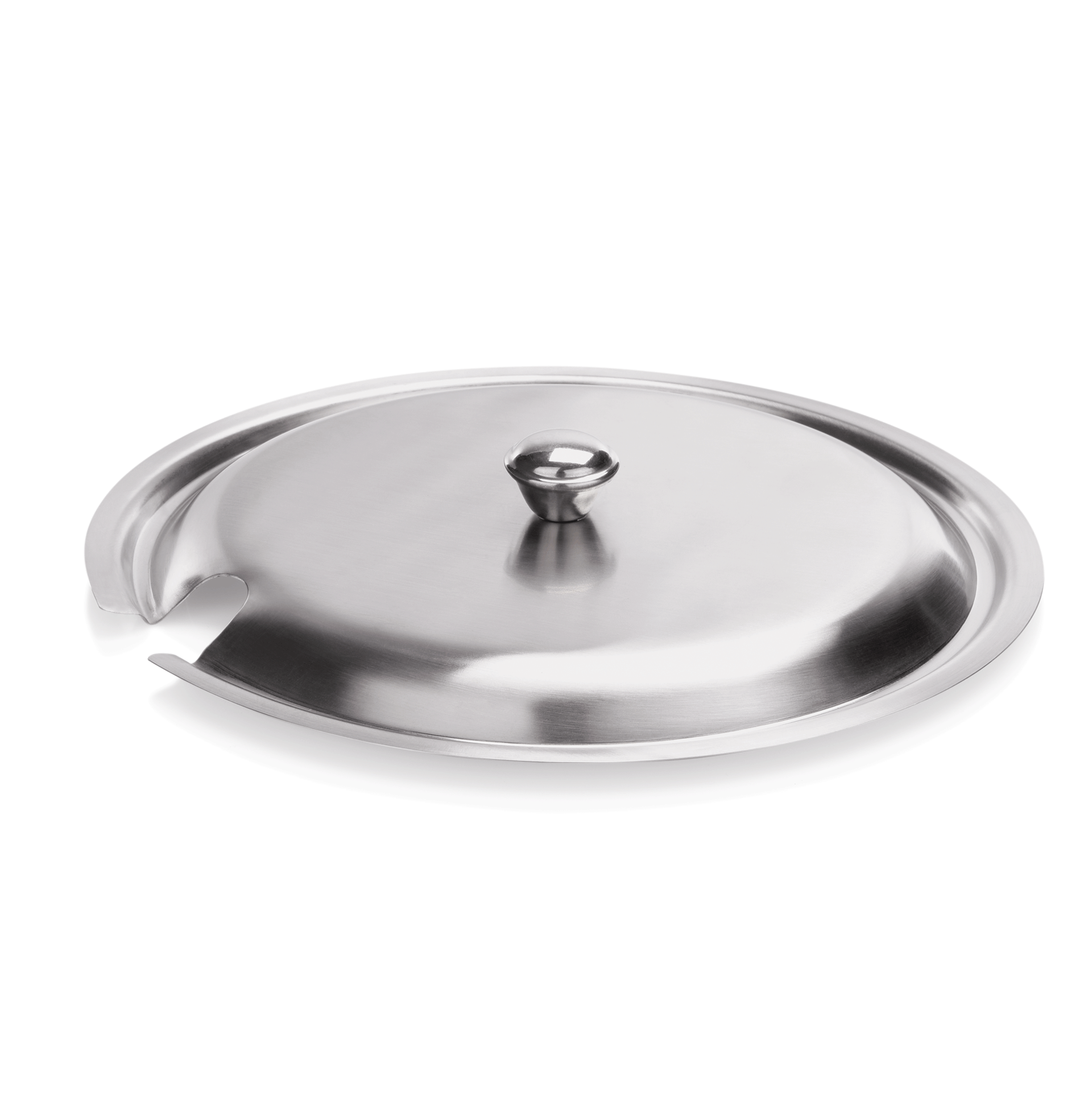 WAS Germany Deckel mit Löffelaussparung (Für Terrine MH107828), Chromnickelstahl, Durchmesser: 20,5cm (1478400)