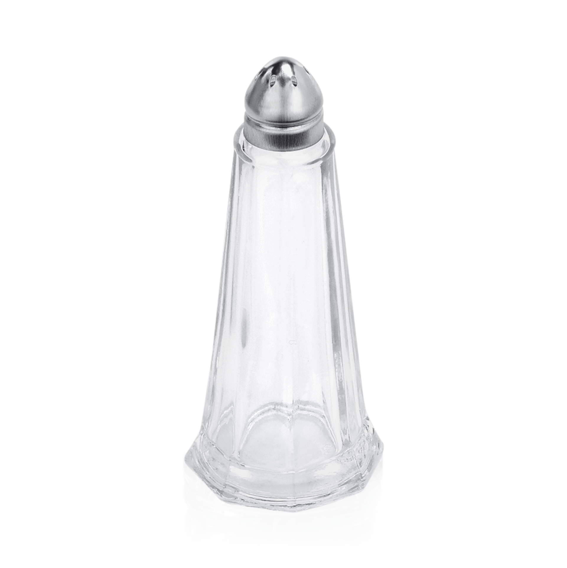 WAS Germany 12x Salz-/Pfefferstreuer Set, Edelstahl/Glas, Durchmesser:4,5cm, Höhe:11cm (1479000)