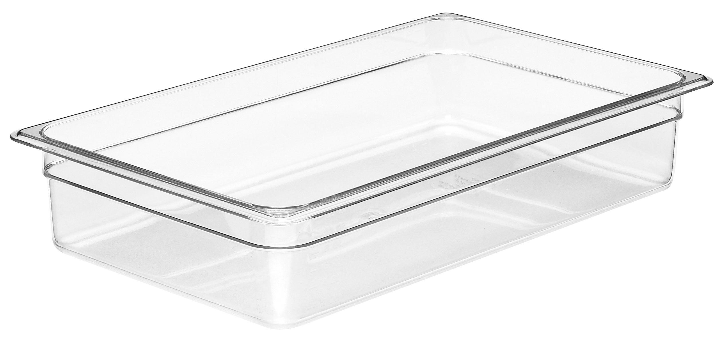 Cambro Camwear® Polycarbonat Gastronorm GN-Behälter GN1/1-100mm, Durchsichtig, 6 Stück im Karton - 14CW135
