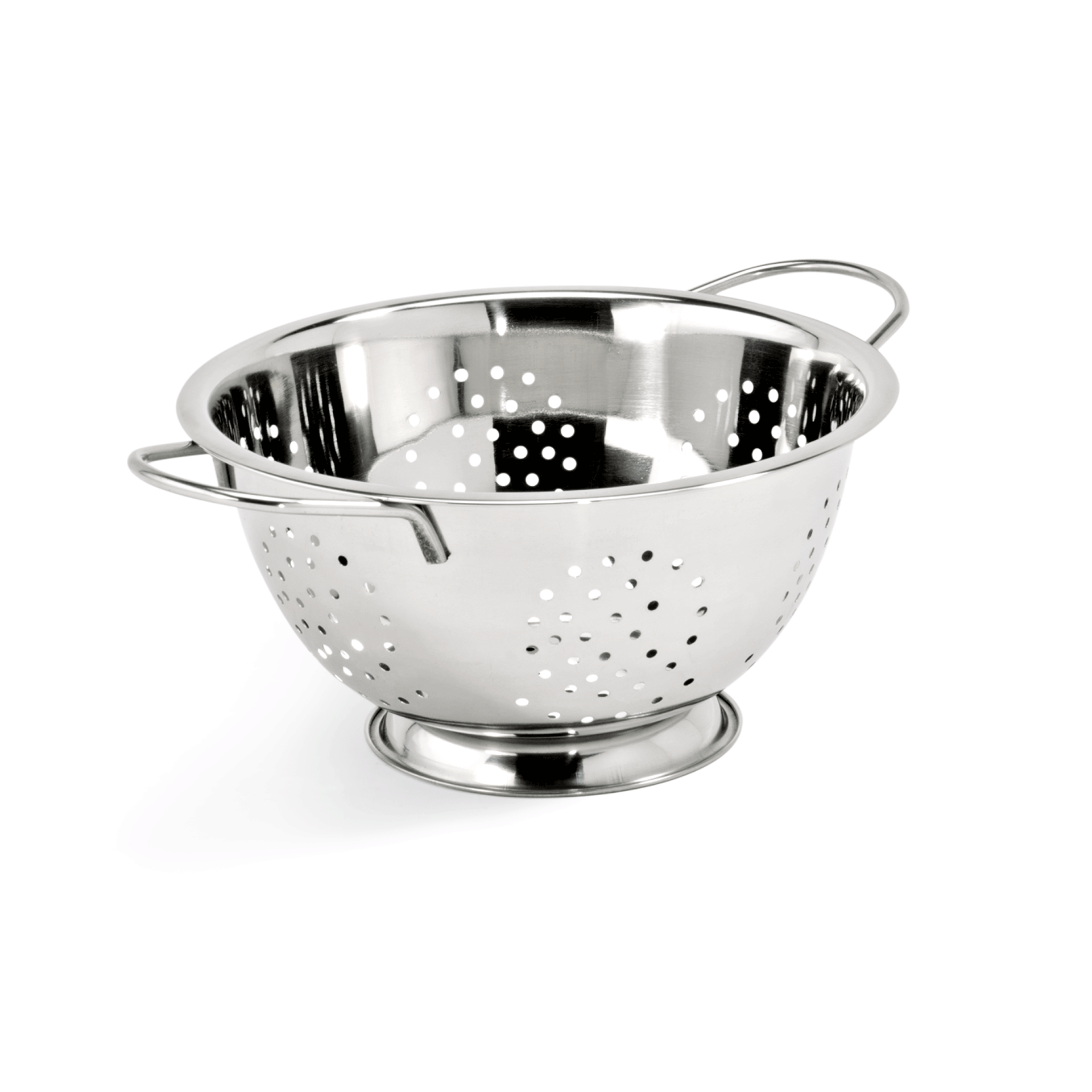 WAS Germany Seiher, Chromnickelstahl, Durchmesser:24cm, Perforierung Durchmesser:4mm (1510240)