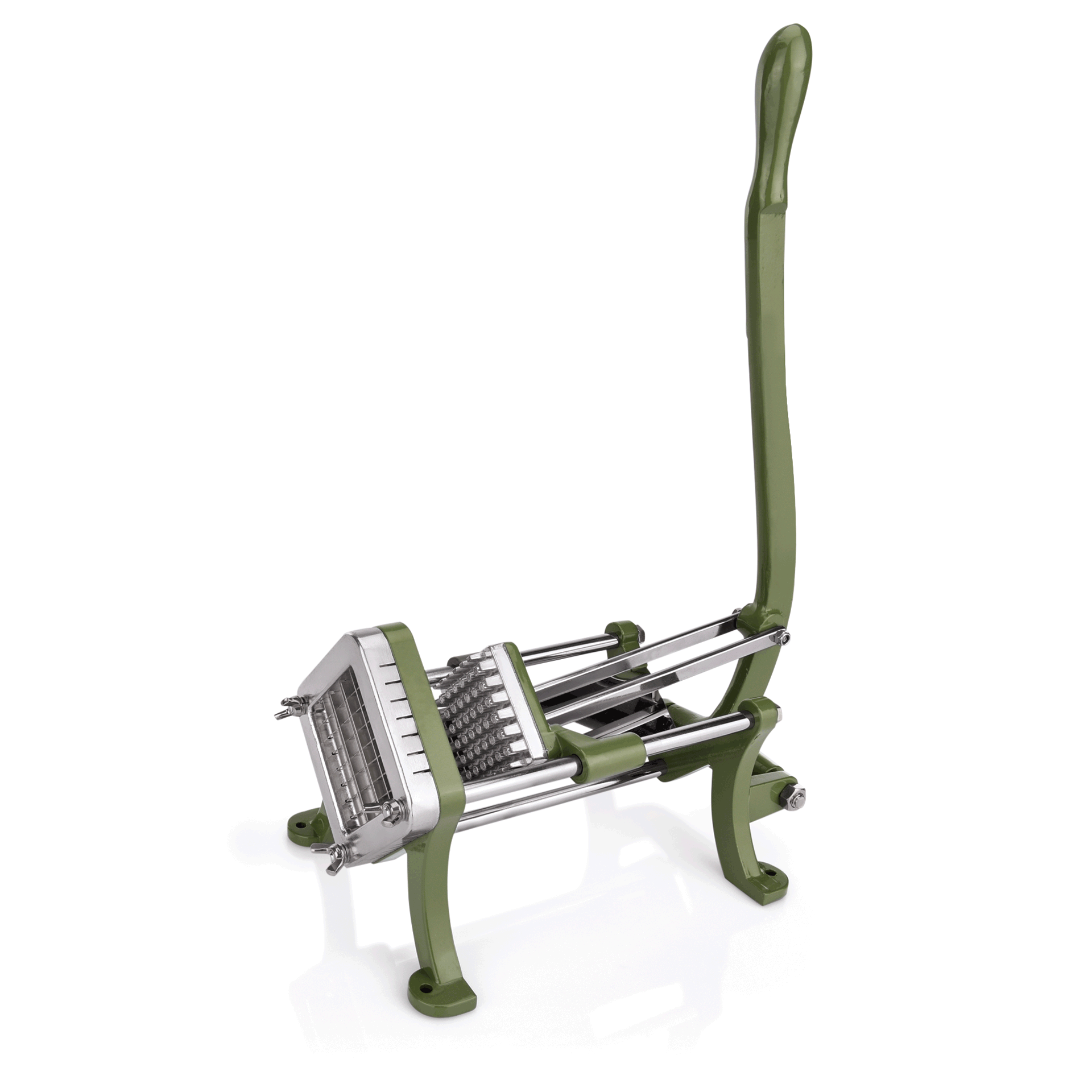 WAS Germany Pommes Frites Schneider (Für 36 Pommes), Edelstahl und Gusseisen, Länge: 34cm (1519002)