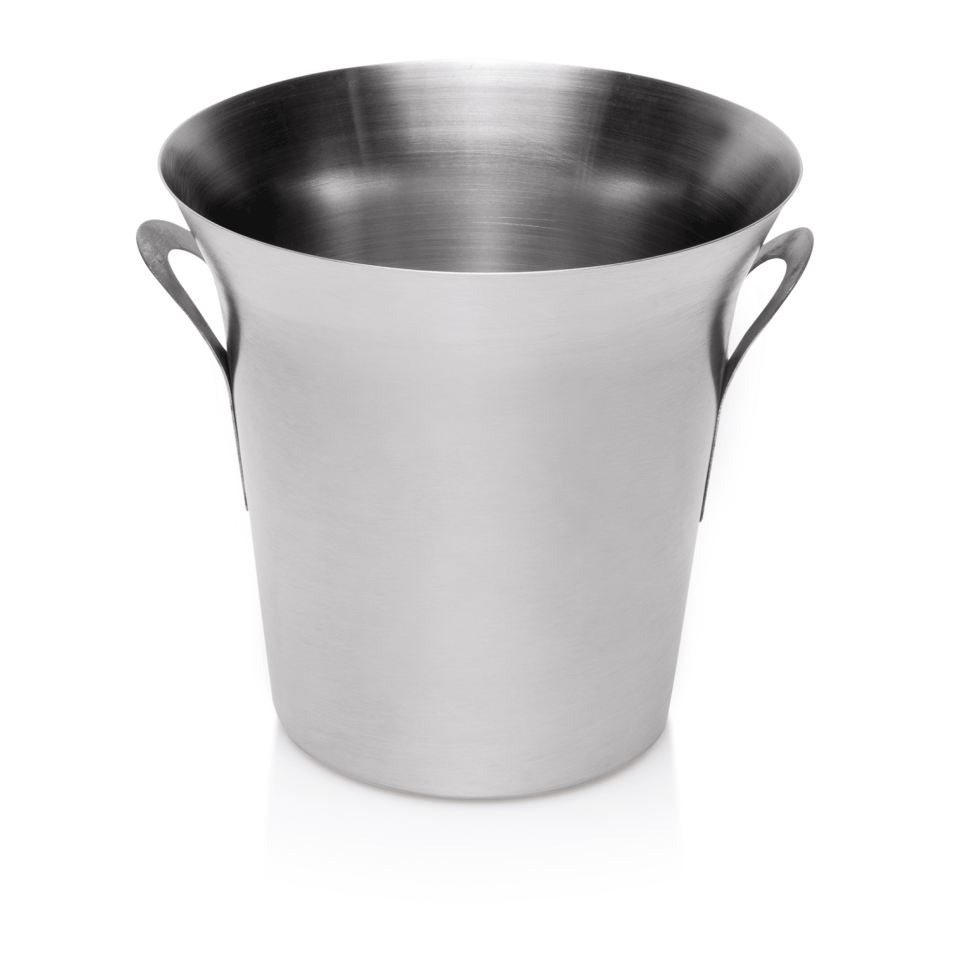 WAS Germany Piccolo Wein-/Sektkühler, Chromnickelstahl, Silber, Inhalt: 1L, Durchmesser: 13,5cm, Höhe: 13cm (1522140)