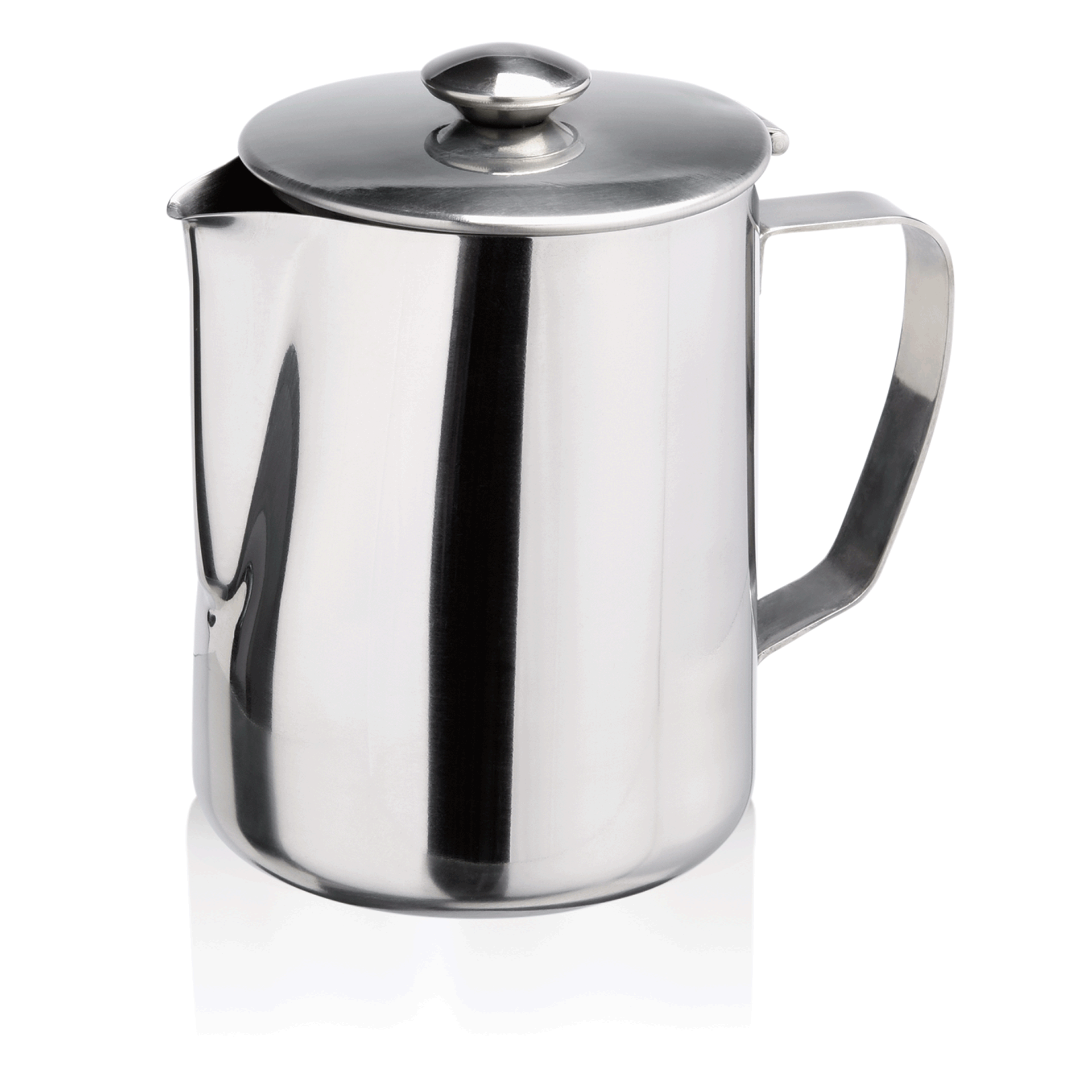 WAS Germany Kaffeekanne, Chromnickelstahl, Inhalt:0,35L, Durchmesser:7cm, Höhe:11cm (1600035)