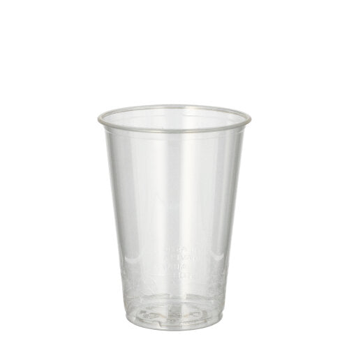 Papstar 30x 100 Kaltgetränkebecher, PLA "pure" 0,2 l Ø 7,03 cm · 9,7 cm glasklar